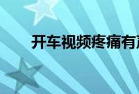 开车视频疼痛有声音不下载免费软件