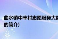 曲水镇中丰村志愿服务大队(关于曲水镇中丰村志愿服务大队的简介)