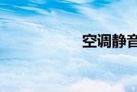 空调静音是什么意思