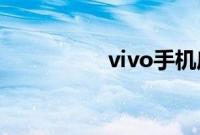 vivo手机底部按键设置