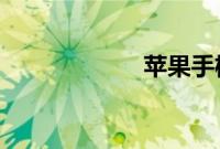 苹果手机找回方法