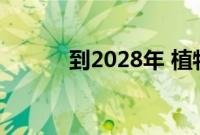 到2028年 植物提取物市场规模