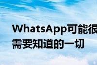 WhatsApp可能很快就会推出用户名功能你需要知道的一切