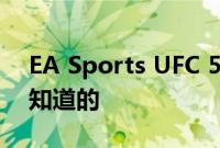 EA Sports UFC 5谣言细节以及我们目前所知道的