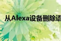 从Alexa设备删除语音历史记录的便捷方法