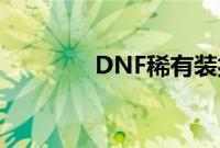 DNF稀有装扮兑换券能干嘛