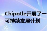 Chipotle开展了一项名为Real Foodprint的可持续发展计划