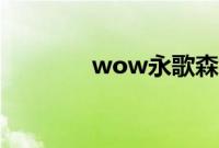 wow永歌森林鹰翼广场在哪