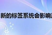 新的标签系统会影响消费者做出更健康的选择