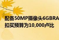 配备50MP摄像头6GBRAM的Moto智能手机可享受丰厚折扣买预算为10,000卢比