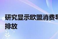 研究显示欧盟消费导致热带森林砍伐造成高碳排放